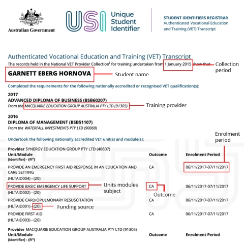 VET Transcript 800x800 w details FINAL